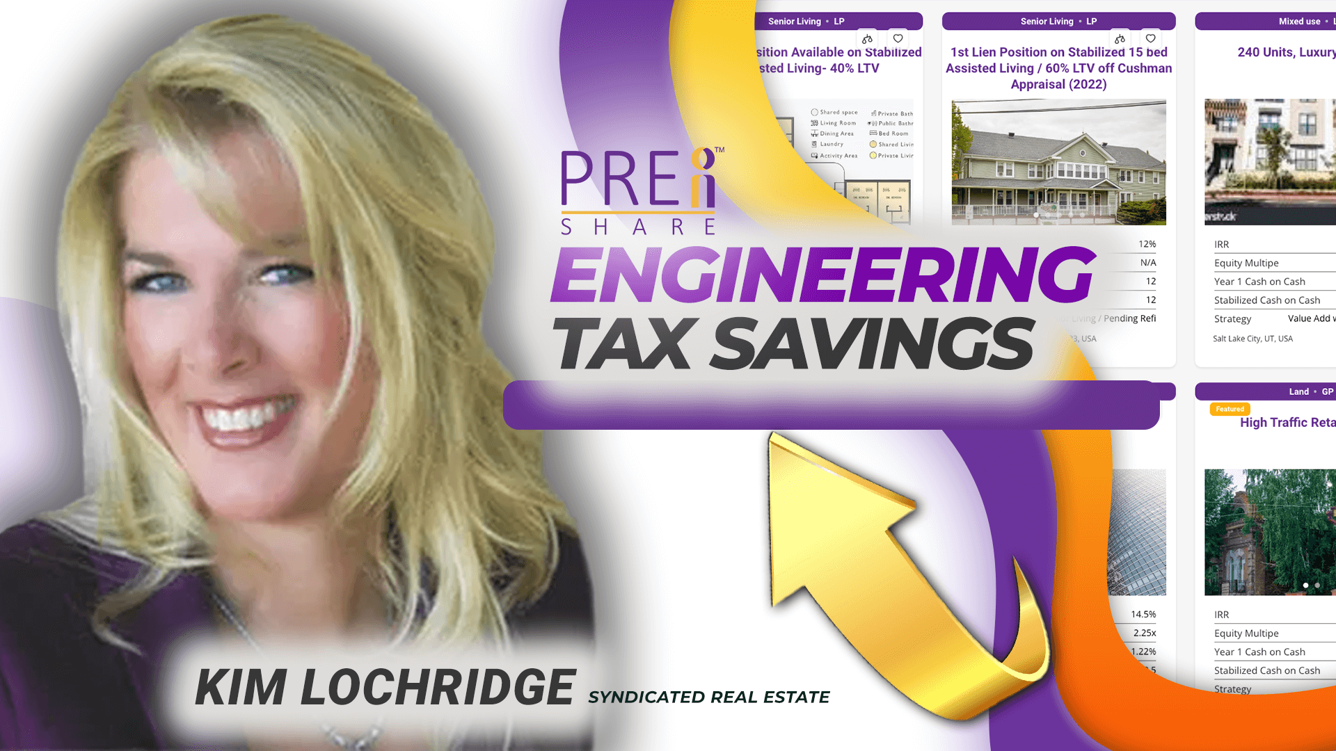 Episode 24: Maximize Real Estate & Investment Tax Savings with Kim Lochridge